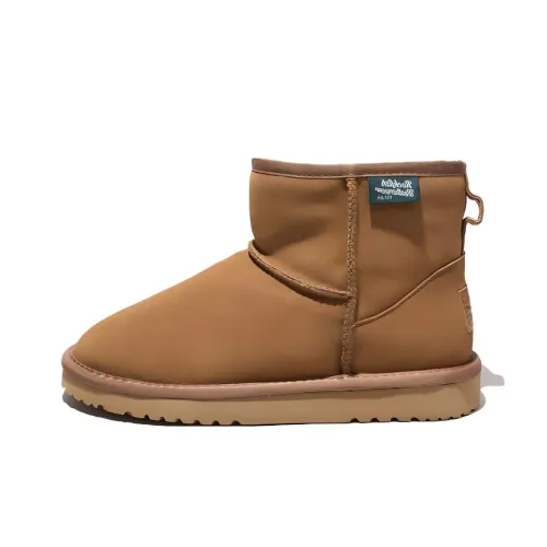 Rockfish Weatherwear Теплоизоляционный Slip-Resistant Покрытие Короткие Снежные Ботинки Женские Каштановый