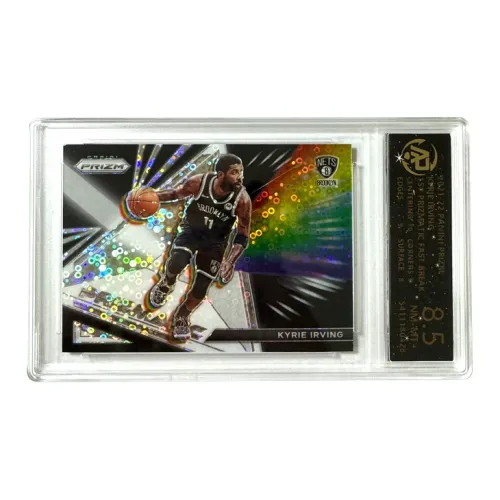PANINI Kyrie Irving Brooklyn Nets Prizm Prism Silver Bubbles Refractive Игрок Card 8,5 Points сертифицированные карточки 1 шт