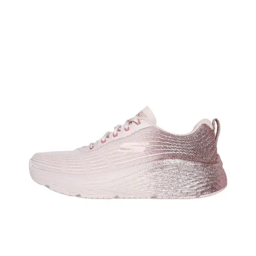 Skechers Max Cushioning Elite 2,0 Low Топ Повседневные Беговые Кроссовки Женские Розовые