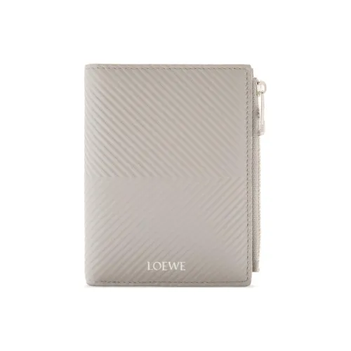 LOEWE Телячья кожа Кошелек Женские Оболочка Серый