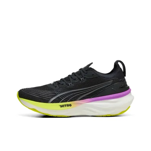 PUMA ForeverRUN Nitro Кэжуал Низкий Топ Черный Мужской