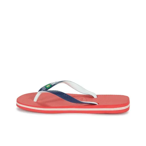 Havaianas BRASIL MI Противоскользящие быстросохнущие шлепанцы унисекс красные синие