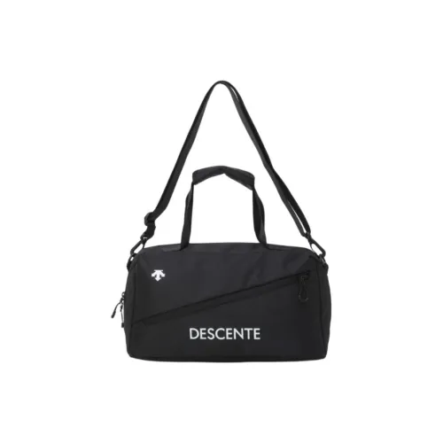 DESCENTE Портативная Сумка на одно плечо для путешествий на открытом воздухе полиэстер черная унисекс