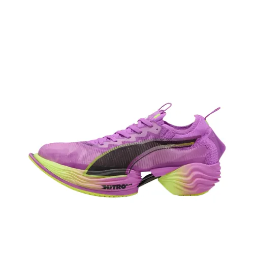 PUMA Fast R Nitro Elite 2 Беговые кроссовки Низкий Топ Фиолетовый Мужской