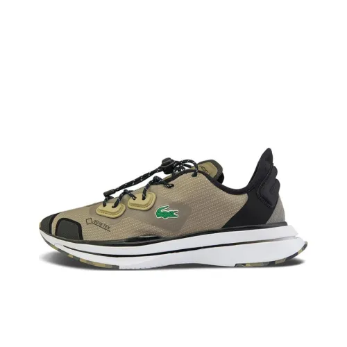 LACOSTE Повседневный Низкий Топ Хаки Черный Женский