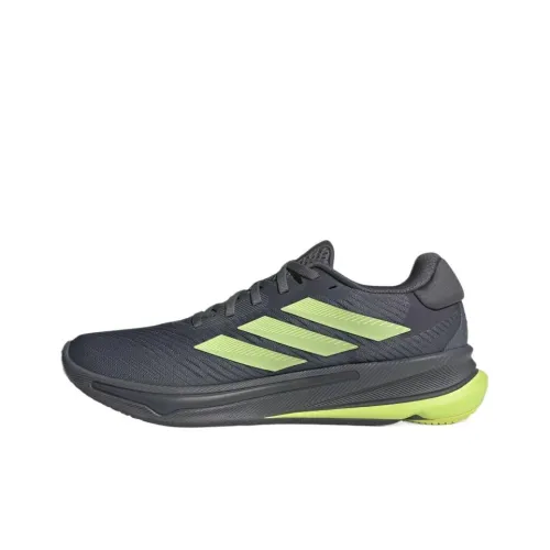 Adidas Supernova Износостойкий и Легкий Низкий Топ Беговые кроссовки Мужские Серые