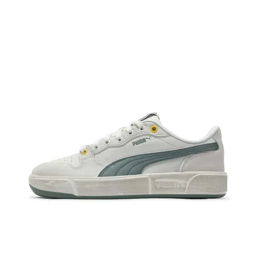 PUMA Износостойкий Низкий Топ Casual Унисекс Белый