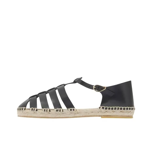 ANCIENT GREEK SANDALS Сандалии в римском стиле, черные, женские