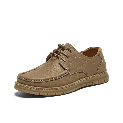 BASTO Мужские повседневные туфли Low Top Khaki Мужские
