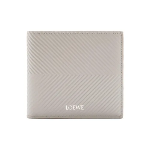 LOEWE Телячья кожа Монетница Унисекс Оболочка Серый