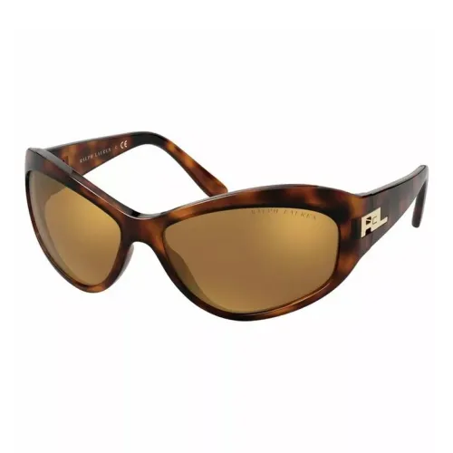 Ralph Lauren Смола Нерегулярная форма Солнцезащитные очки Женские Черепаховый