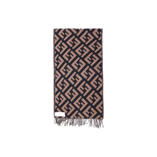 FENDI Кашемир Вязаные шарфы Женские