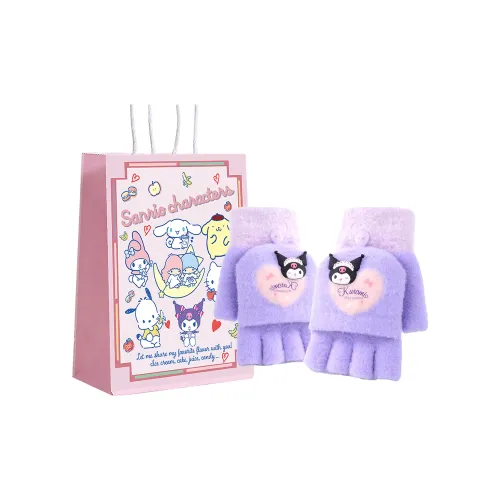 Санрио 99% полиамид 1% эластан вязаные перчатки KIDS