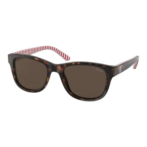 Polo Ralph Lauren Пластик Квадратные Солнцезащитные очки Детские Черепаховый цвет