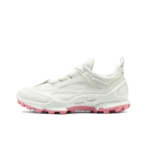 Ecco Biom C Trail Slip-Resistant Низкие Кеды для Альпинизма и Пеших Прогулок Женские Белые