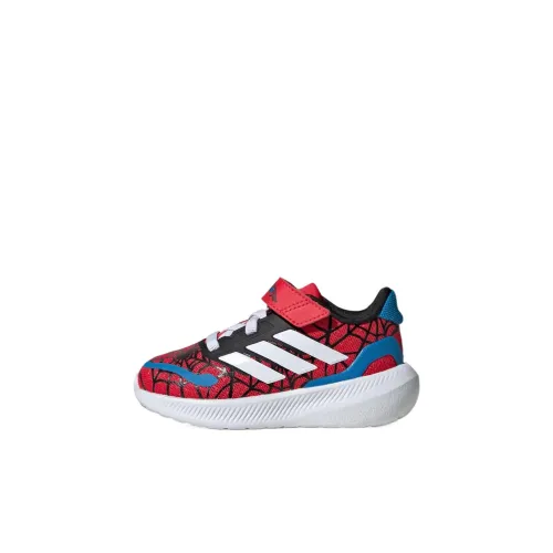 MARVEL x Adidas MARVEL'S SPIDER Man RACERRunfalcon 3,0 Амортизация Низкий Топ Обувь для малышей Красный Infant и Toddler