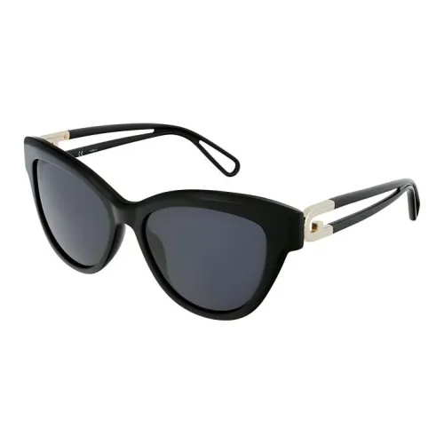 Furla Пластик Бабочка Солнцезащитные очки Женские Черный