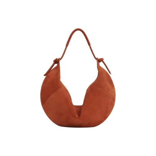 MANSUR GAVRIEL Телячья кожа Сумка через плечо Женская Коричневая