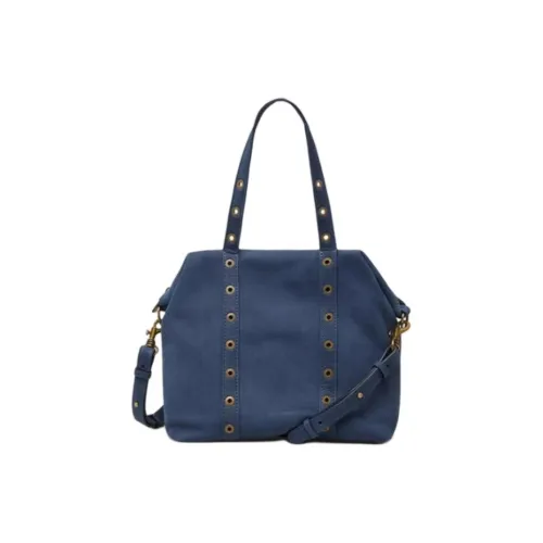 Vanessa Bruno Коровья кожа Тоут Сумка Сумка для покупок Сумка на одно плечо Маленькая женская сумка Морской синий