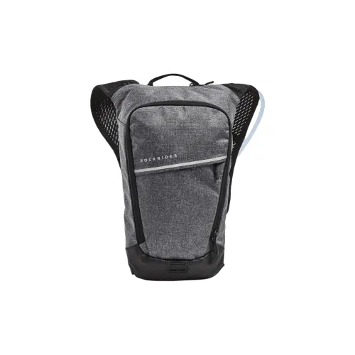 DECATHLON Рюкзак из полиэтилентерефталата стандартный унисекс серый