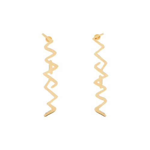 MARNI Брасс Серьги Женские Золото