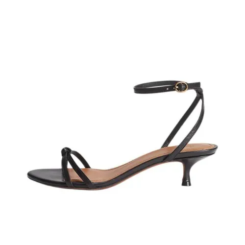 Polo Ralph Lauren One Ремень Сандалии 4,5 см Женские Черные