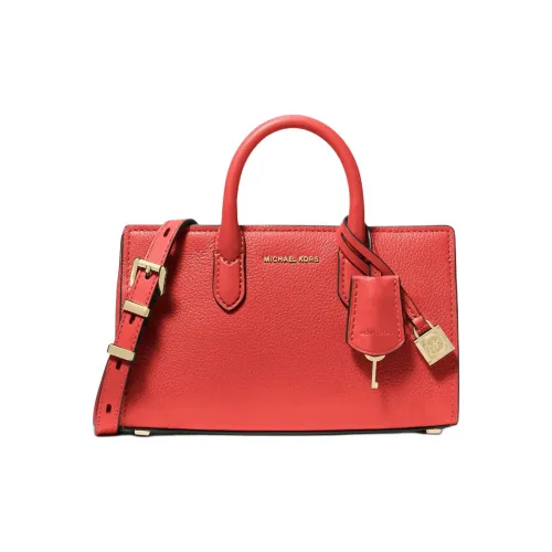 MICHAEL KORS Scarlett Коровья кожа Сумка через плечо Сумка Обычный Женская Оранжевая Красная