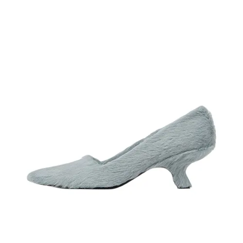 Bottega Veneta Boogie Нестандартный каблук Высокие каблуки 5,5 см Женские Синий