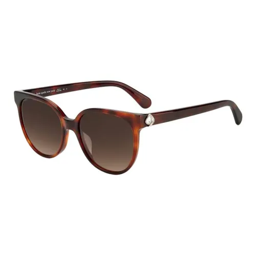 Kate Spade Ацетат OVAL SUNGLASSES Женские Коричневый
