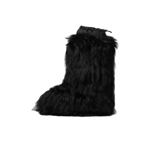 Moncler Gaia Короткие Сноубутсы Женские Черные