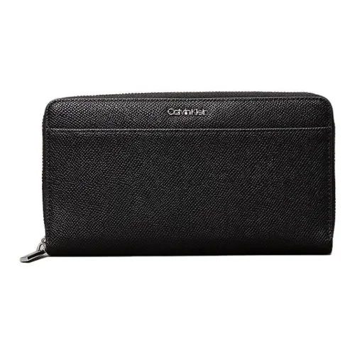 CALVIN KLEIN Кошелек из искусственной кожи большой женский черный