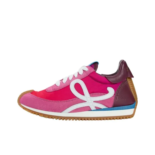 LOEWE Flow Runner 2,0 Низкий Топ Повседневная Обувь Женская Розовая