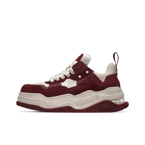 SALAXI визуально увеличивает рост Низкие кроссовки для скейтбординга унисекс