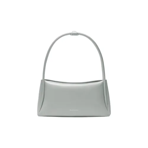 ROSELESSROSE Сумка через плечо из коровьей кожи среднего размера Женская Кедр Зеленый Спокойный Черный Овсяный Абрикос