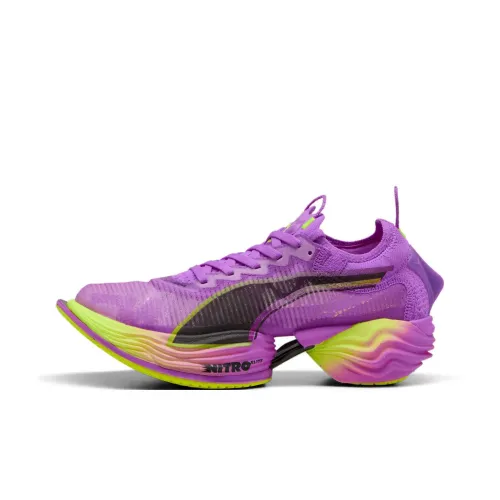 PUMA Тренировочные Кроссовки Низкие Топ Фиолетовые/Зеленые Женские