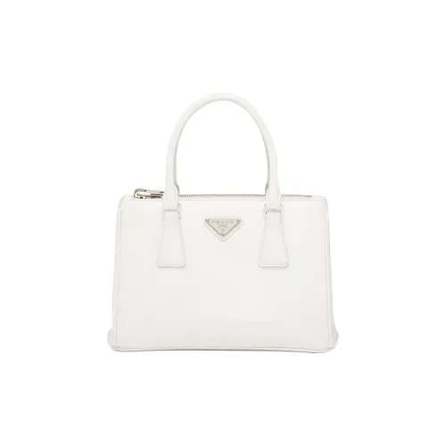PRADA Galleria Killer Bag Сумка из коровьей кожи Сумка через плечо Обычная Женская Белая