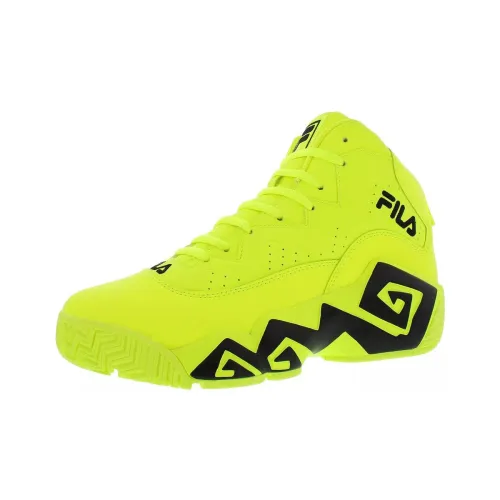 FILA MB Collection MID Топ Баскетбольные кроссовки Мужской Желтый