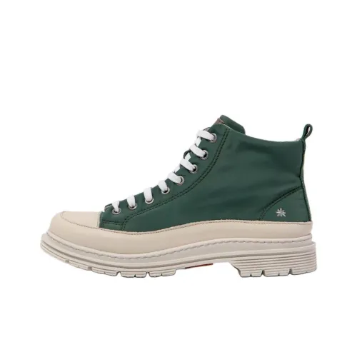 Art Birmingham Короткий Мартин Boot 4CM Унисекс Зеленый