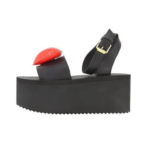 MOSCHINO One Ремешок Сандалии Женские Черные