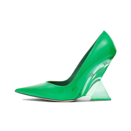 The Attico Нестандартный каблук Высокие каблуки 10,5 см Женские Зеленый