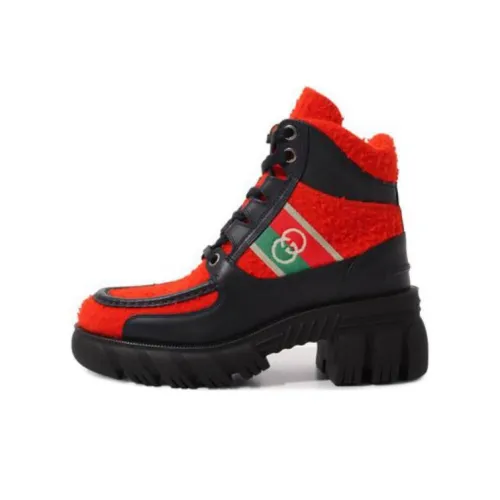 GUCCI Ботильоны Красные Женские