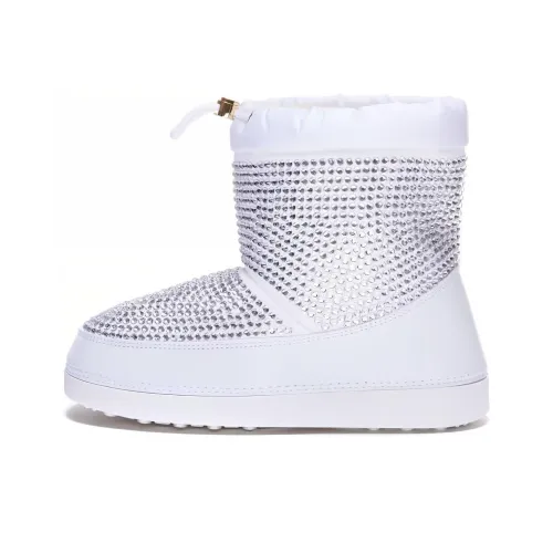 Giuseppe Zanotti GZ Aspen Короткий Сноубутсы Женские Белые