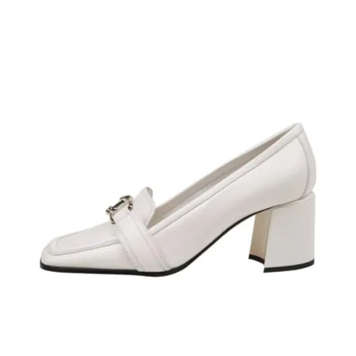 Jimmy Choo Evin Песочные часы Высокие каблуки 6,5 см Женские Белые