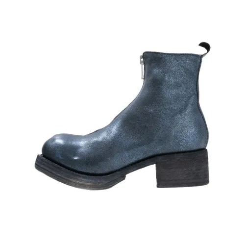 GUIDI PL1 Ботильоны Женские Blue