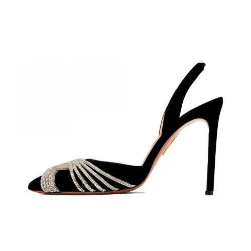 AQUAZZURA Высокие каблуки Черные Женские