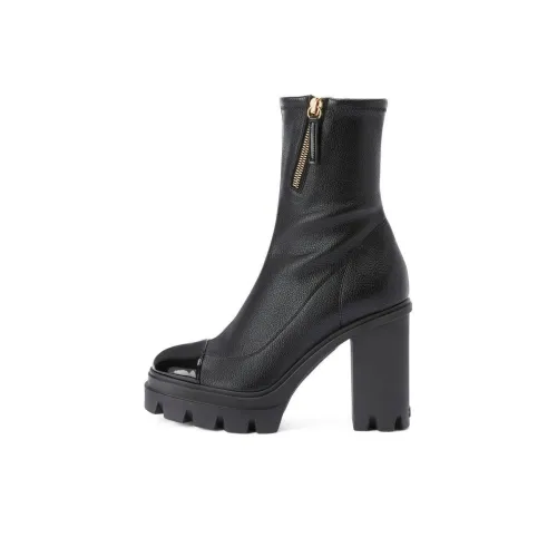 Giuseppe Zanotti GZ Botulки 11 см Женские Черные