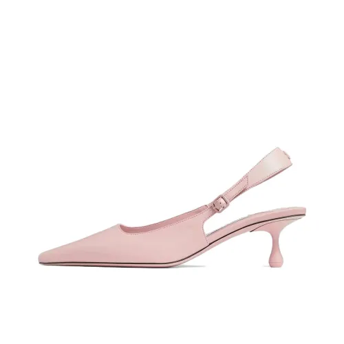 Jimmy Choo Узкий каблук Высокие каблуки 5 см Женские Розовый