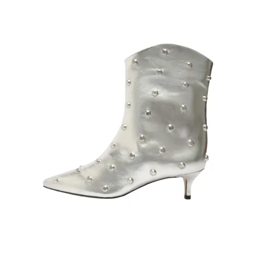 Schutz Maryann Ботильоны 5 см Женские Серебряные