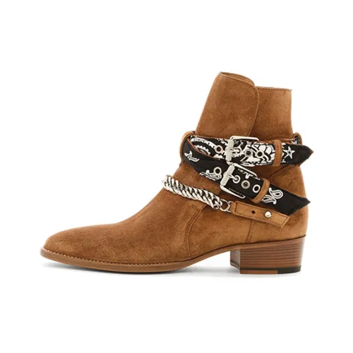 AMIRI Bandana Buckle Ботильоны Мужские