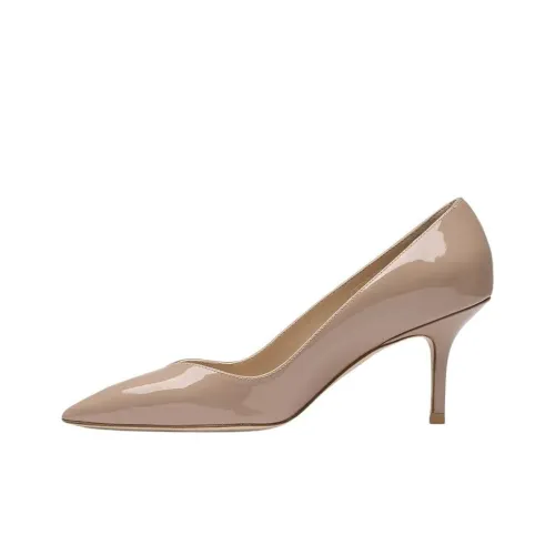 Stuart Weitzman SW ЭВА 75 Узкий каблук Высокие каблуки 7,5 см Женские Олень Коричневый